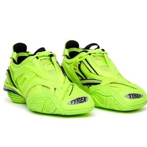Balenciaga Tyrex Sneakers in Neon Yellow and Black
